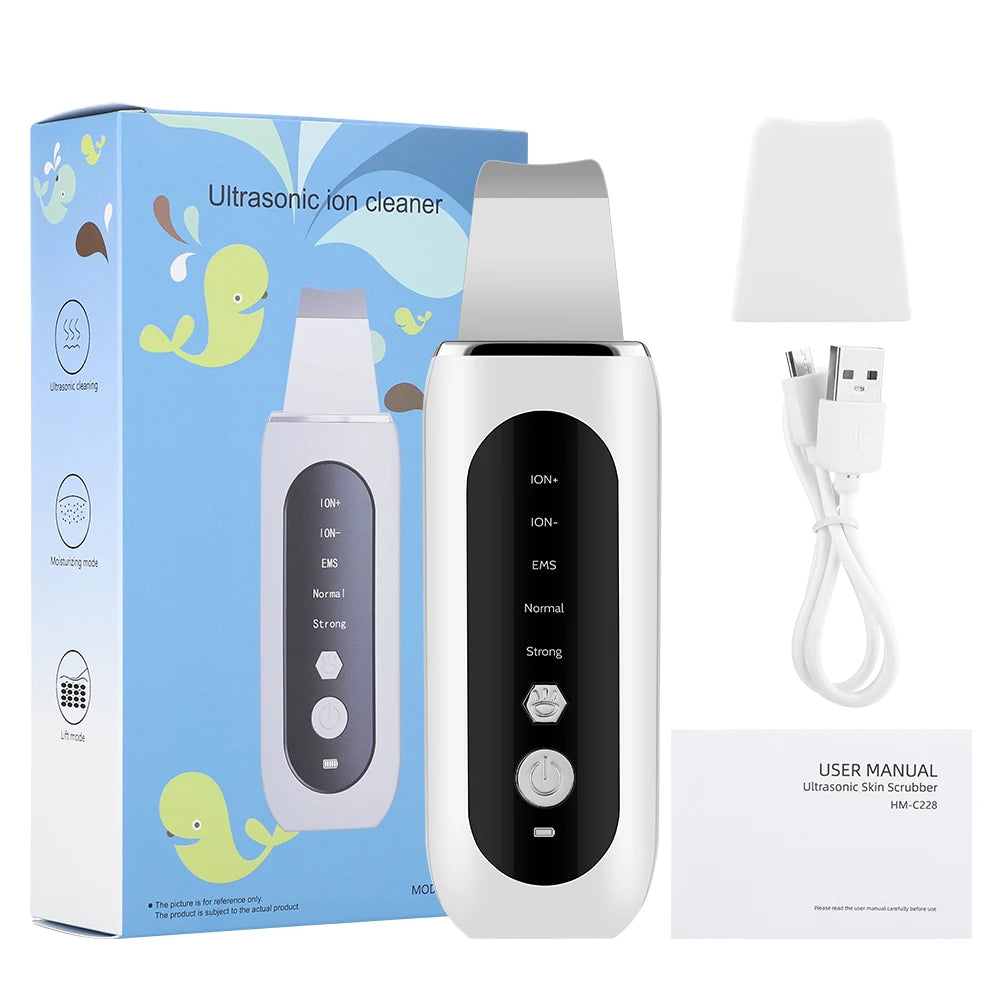 5-in-1 Ultrasonic Skin Scrubber