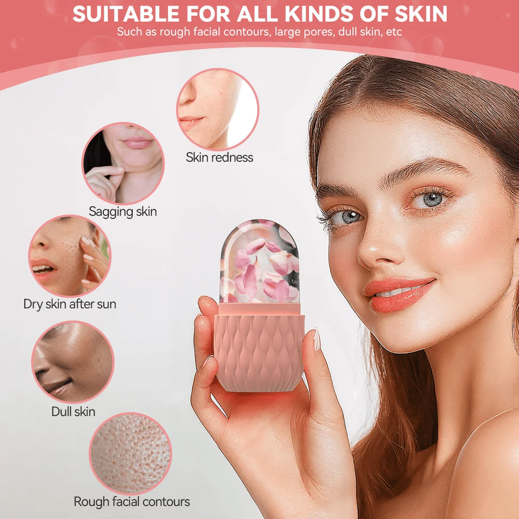 Ice Face Roller & Gua Sha Set