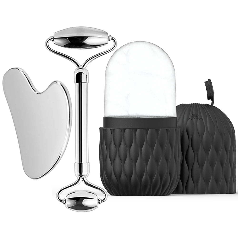 Ice Face Roller & Gua Sha Set